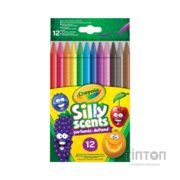 Олівці кольорові Crayola Silly Scents Твістщо викручуються (washable) з ароматом, 12 (256357.024)