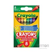 Олівці кольорові Crayola воскові, 8 шт (52-3008)