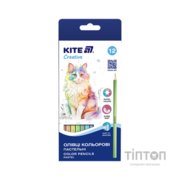 Олівці кольорові Kite Creative Pastel 12 кольорів (K-451)