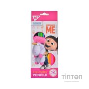 Олівці кольорові Yes Minions Fluffy 12 кольорів (290531)