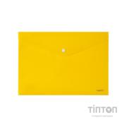 Папка - конверт Axent A4, textured plastic, yellow (1412-26-A)
