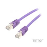 Патч-корд 0.25м S/FTP CU cat 6A Cablexpert (PP6A-LSZHCU-V-0.25M)