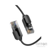 Патч-корд 0.5м, UTP cat 6 RJ-45 COPPER black Ugreen (U_70331)