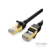 Патч-корд 10м, F/FTP cat 7 RJ-45 black Ugreen (U_11273)