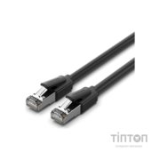 Патч-корд 3м, S/FTP cat 8 RJ-45 black Vention (IKKBI)