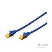 Патч-корд Digitus 5м CAT 6a S-FTP AWG 26/7, blue (DK-1644-A-050/B)