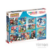 Пазл Clementoni 10 в 1 Sonic (80508)