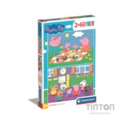 Пазл Clementoni 2 в 1 Peppa Pig, 2 по 60 елементів (24793)