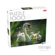 Пазл Tactic Лебідь на озері з малюками, 1000 елементів (59218)