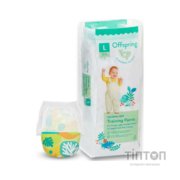 Підгузки Offspring трусики Розмір L (9-14 кг) 36 шт, Ліс (9355465009091) (DP-OI-FAP-L36P-FRT)