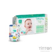 Підгузки Offspring Willy the Whale, розмір M, 6-10 кг, 42 шт. (DP-OI-FAT-M42P-WTW)