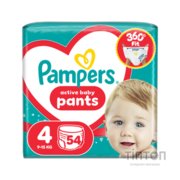 Підгузки Pampers Active Baby Pants Розмір 4 (9-15 кг) 54 шт (8006530316668)