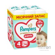 Підгузки Pampers Premium Care Pants Розмір 4 (9-15 кг) 94 шт (8006530320160)