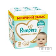 Підгузки Pampers Premium Care Розмір 2 (4-8 кг) 204 шт (8006530223669)
