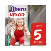 Підгузок Libero Up&Go 5 (10-14 кг) 22 шт (7322540686562)