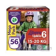 Підгузок Libero UpGo 6 13-20 кг 56 шт (7322541090580)