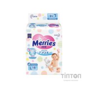 Підгузок Merries для дітей L 9-14 кг 18 шт (589570/394617)