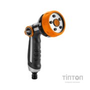 Пістолет для поливу Neo Tools пістолетний, , регулювання напору води, 5 функцій, металева сітка, 0.246кг (15-708)