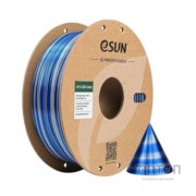 Пластик для 3D-принтера eSUN ePLA-SILK Candy 1,75mm 1kg SILVER BLUE (EPLA-SILK CANDY175SU1)
