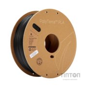 Пластик для 3D-принтера Polymaker PLA PolyTerra 1,75mm 1kg CHARCOAL BLACK (PM70820)