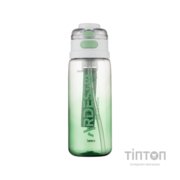 Пляшка для води Ardesto Gym 800мл, пластик, зелений (AR2280GE)