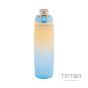 Пляшка для води Kite K26, 760 мл, бежево-синя (K26-1200-1)