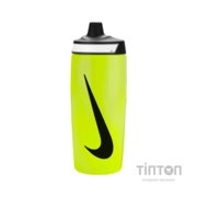 Пляшка для води Nike REFUEL BOTTLE GRIP 18 OZ N.100.9955.753.18 жовтий, чорний 532 мл (887791762382)