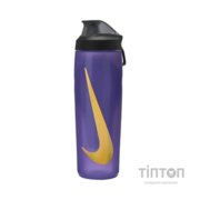Пляшка для води Nike REFUEL BOTTLE LOCKING LID 24 OZ N.100.7668.501.24 фіолетовий, жовтий, чорний 709 мл (887791745231)