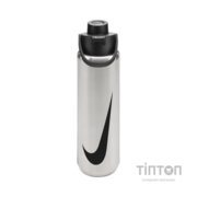 Пляшка для води Nike SS RECHARGE CHUG BOTTLE 24 OZ N.101.3799.953.24 сірий 709 мл (887791813336)