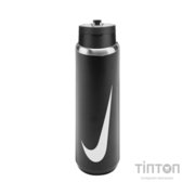 Пляшка для води Nike SS RECHARGE STRAW BOTTLE 24 OZ N.101.3795.091.24 чорний 709 мл (887791805409)