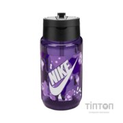 Пляшка для води Nike TR RENEW RECHARGE STRAW BOTTLE 16OZ N.100.7641.514.16 чорний, фіолетовий 473 мл (887791778246)