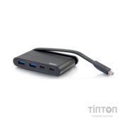 Порт-реплікатор C2G Docking Station USB-C на USB Type A, USB Type C, Power Deliv (CG82115)