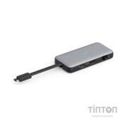 Порт-реплікатор Digitus USB-C > HDMI/2xUSB-A/USB-C/SD/MicroSD/RJ54 (DA-70914)