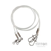 Повідець Savage Gear_ТОВ Regenerator Trace 50cm 0.85 mm 20kg Swivel Needle Snap (3 шт/уп.) (1854.10.27)