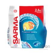 Пральний порошок Sarma Aсtіve Гірська свіжість 2,4 кг (4820026412757)