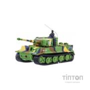 Радіокерована іграшка Great Wall Toys Танк мікро р / у 1:72 Tiger зі звуком (хакі зелений) (GWT2117-1)