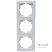 Рамка Smartfortec HS003 тримісна біла
