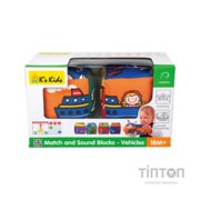 Розвиваюча іграшка K’S KIDS Кубики Транспорт (6603156)