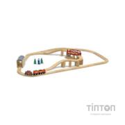 Розвиваюча іграшка Melissa&Doug Залізна дорога