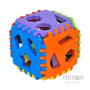 Розвиваюча іграшка Tigres сортер Smart cube 24 елемента в коробці (39758)