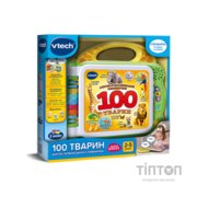 Розвиваюча іграшка VTech Англо-український словничок 100 тварин (80-609576)