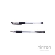 Ручка гелева Buromax FORMULA GRIP, JOBMAX, 0.7 мм, чорні чорнила (BM.8349-02)