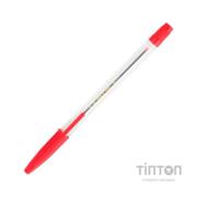 Ручка кулькова Buromax non-retractable JOBMAX Corvina, red (BM.8117-03)