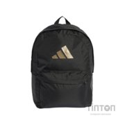 Рюкзак туристичний Adidas Clsc Bars Bp IS7048 27,5L чорний (4067901108286)