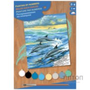 Набір для творчості Sequin Art PAINTING BY NUMBERS JUNIOR Dolphins (SA0031)