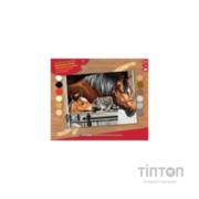 Набір для творчості Sequin Art PAINTING BY NUMBERS SENIOR Stable Dooor Trio (SA1523)