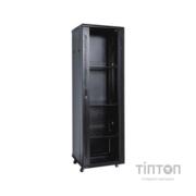 Шафа напольна 32U 19" 600x600 RAL9004 Kingda (KD-002-6632)