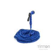 Шланг для поливу Voltronic 10-30м/100ft + розпилювач, насадка на кран, Blue/Green, Box (Garden hose 10-30)