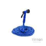 Шланг для поливу Voltronic 7.5-22,5м/75ft + розпилювач, насадка на кран, Blue/Green, Box (Garden hose 7.5-22.5)