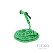 Шланг для поливу Voltronic KY-225G, 7.5-22.5м/75ft, + розпилювач, насадка на кран, Green, Box (KY-225G)